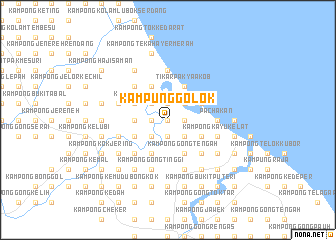 map of Kampung Golok