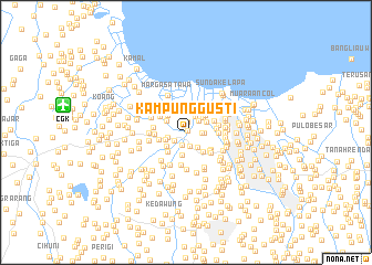 map of Kampunggusti