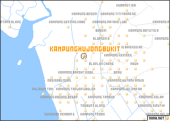 map of Kampung Hujong Bukit