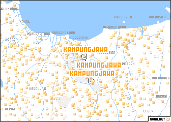 map of Kampungjawa
