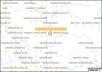 map of Kampung Kangar