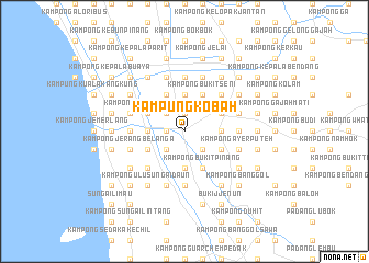 map of Kampung Kobah