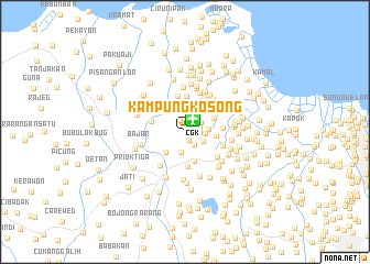 map of Kampungkosong