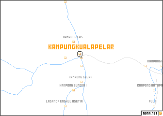 map of Kampung Kuala Pelar