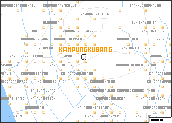 map of Kampung Kubang