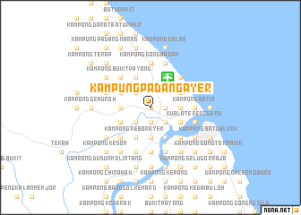 map of Kampung Padang Ayer