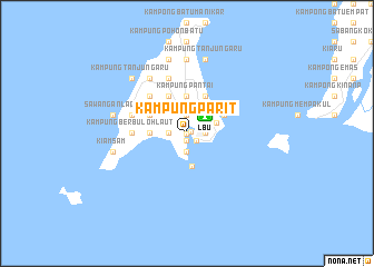 map of Kampung Parit