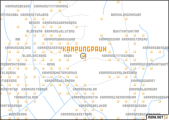 map of Kampung Pauh