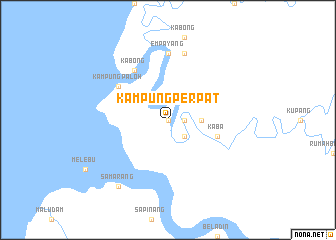 map of Kampung Perpat