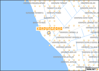map of Kampung Rama