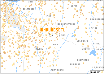 map of Kampungsetu