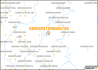 map of Kampung Tanah Puteh