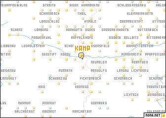 map of Kamp