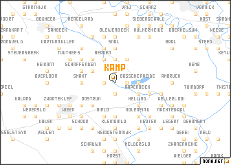 map of Kamp