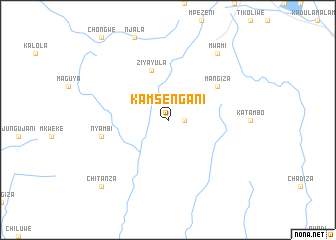 map of Kamsengani
