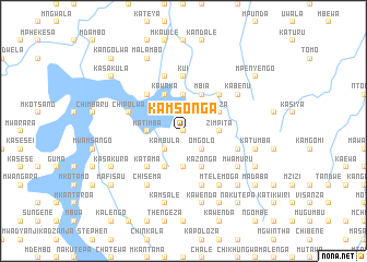 map of Kamsonga