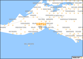 map of Kamsu