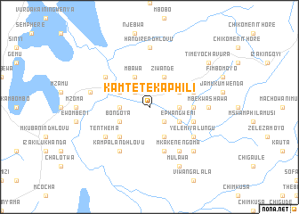 map of Kamteteka Phili