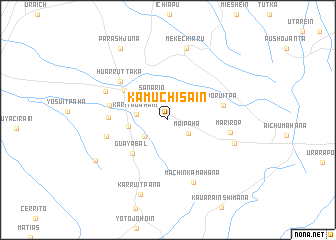 map of Kamúchisain