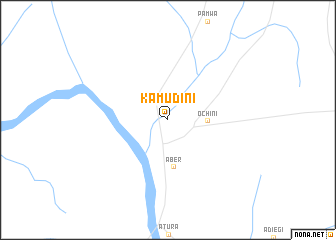 map of Kamudini