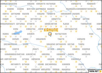 map of Kamune