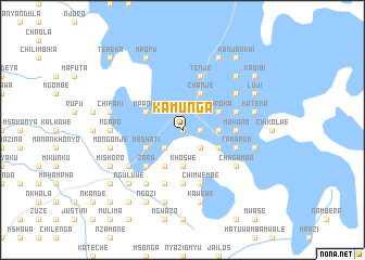 map of Kamunga