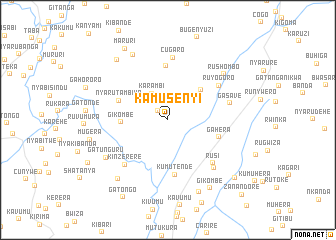 map of Kamusenyi