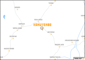 map of Kamuyembe