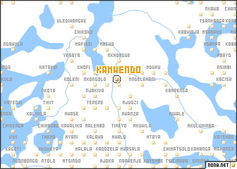 map of Kamwendo