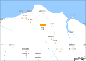 map of Kām