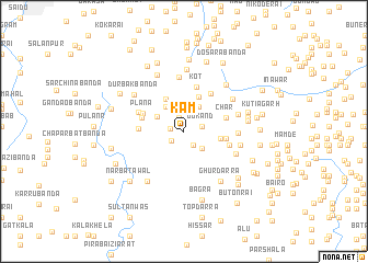 map of Kam