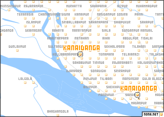 map of Kānāidānga