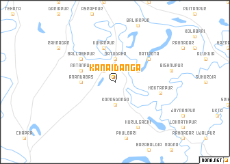 map of Kānāidānga