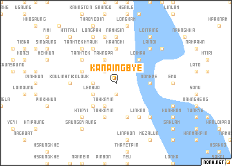 map of Kanaingbye