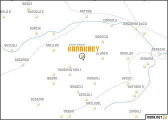 map of Kanakbey