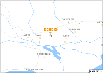 map of Kanakh