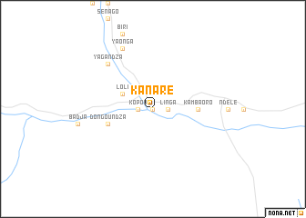 map of Kanaré