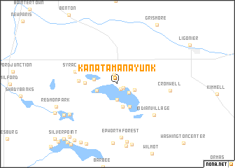 map of Kanata Manayunk