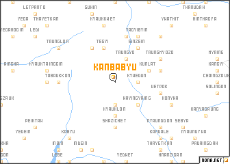 map of Kanbabyu