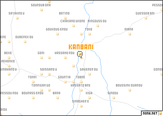 map of Kanbani