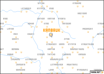 map of Kanbauk