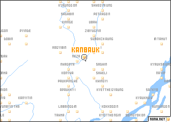 map of Kanbauk