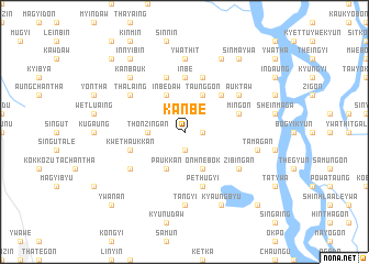 map of Kanbè