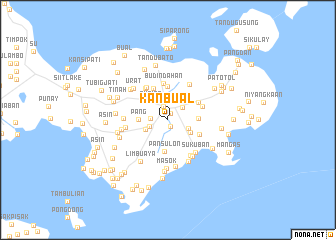 map of Kanbual