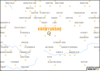 map of Kanbyu Ashe