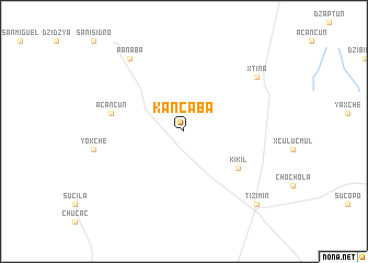 map of Kancabá