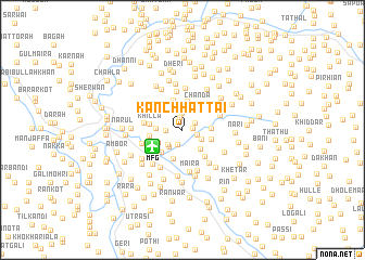 map of Kanchhattai