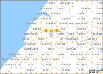 map of Kan-ching