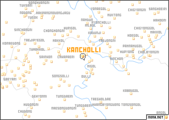 map of Kanch\