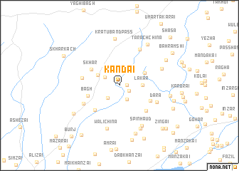 map of Kandai